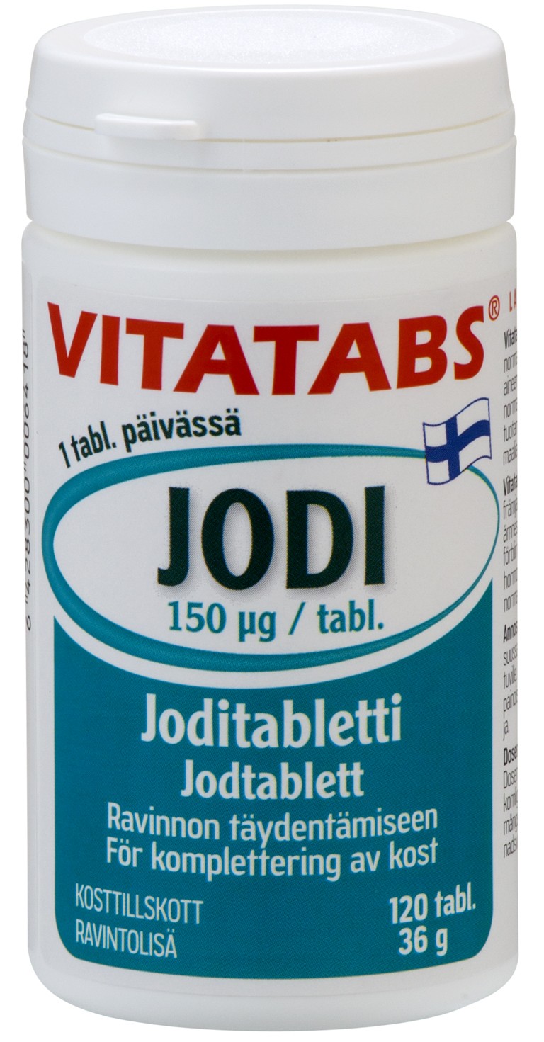 Joodi tabletid Vitatabs Jodi